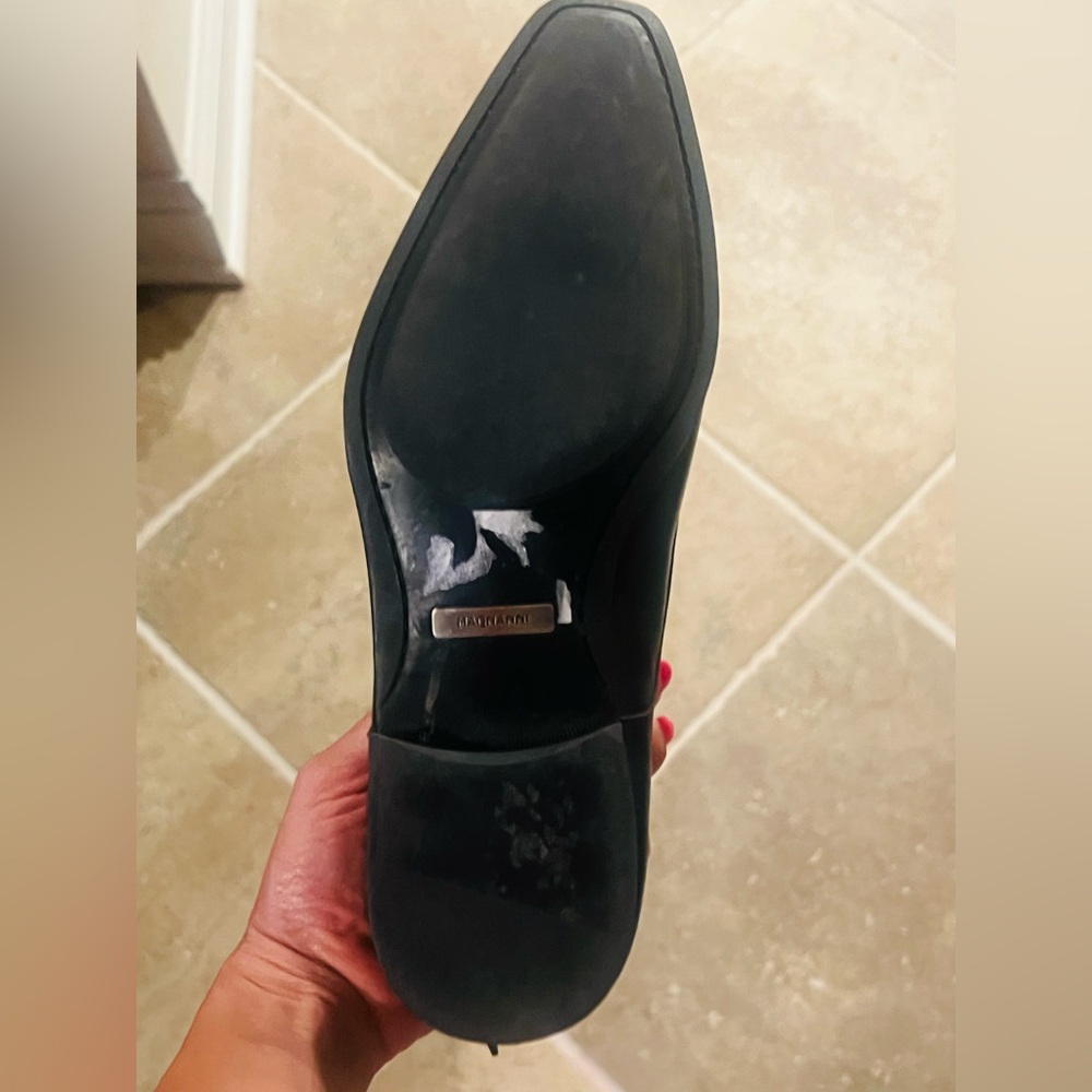 Magnanni Classic Black Leather Derbys - Picture 9 of 9